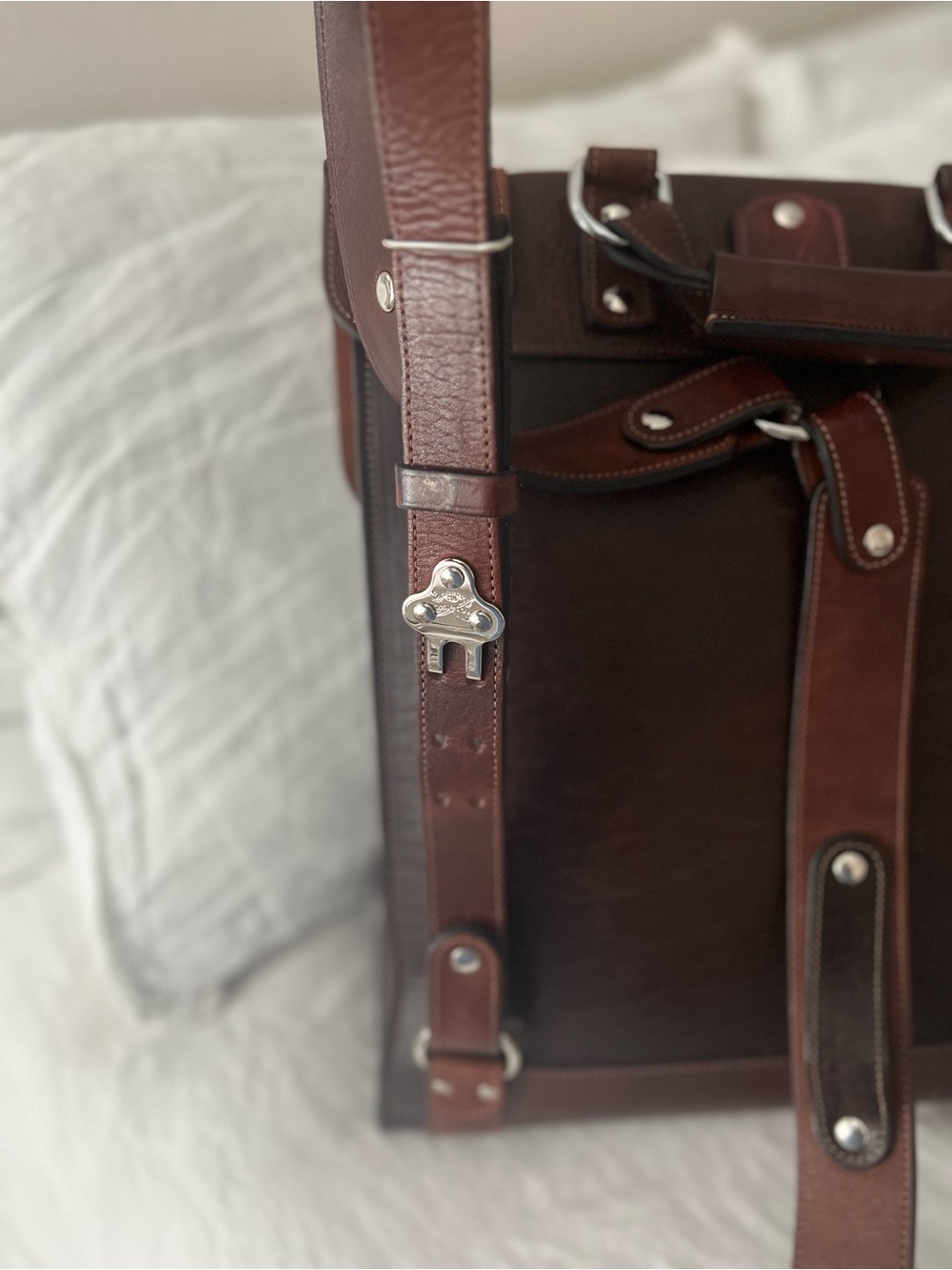 Colonel Littleton No. 9 Rover Backpack Buffalo Leather - Picture 5 of 16